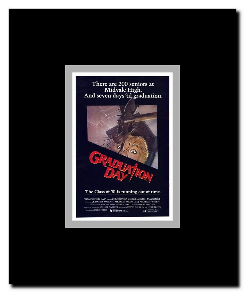 Graduation Day Framed Movie Poster