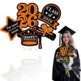 thumbnail image 1 of Graduation Decoration Class Of 2026 Congrats Grad Centerpiece Sticks 2026 Graduation Table Decor Toppers For College Grad Party Table Decorations Supplies(1 Set), 1 of 5