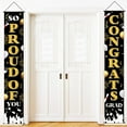 thumbnail image 1 of Graduation Decorations 2025 Clearance! 2023 Graduation Banners Hanging Flags Porch Sign Class of 2023 & Congrats Grad Banner 2023 Graduation Decorations Party Supplies for Indoor/Outdoor Home Door, 1 of 4