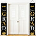 thumbnail image 1 of Household Pendant Promotion Sale! 2023 Graduation Banners Hanging Flags Porch Sign Class of 2023 & Congrats Grad Banner 2023 Graduation Decorations Party Supplies for Indoor/Outdoor Home Door Decor, 1 of 4