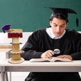 thumbnail image 1 of Graduation Decorations 2025 Desktop Ornament 2024 Graduate Gift Wallet Sturdy Graduation Organizer Wooden Graduation Holder Congratulation Card Rack, Home Decoration Desktop Ornament, 1 of 8