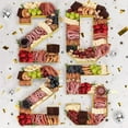 thumbnail image 1 of Graduation Decorations 2025 - Graduation Centerpieces for Tables - 2025 Numbers Charcuterie Board Box - 10" Serving Paper Tray Decoration for Kindergarten Preschool High School College Party Supplies, 1 of 10