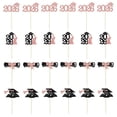 thumbnail image 1 of Graduation Decorations For 2026,Food Appetizer Picks For 2026 Graduation Party Supplies,Class Of 2026 Cupcake Toppers,Graduation Cake Decorations 2026,Glitter Grad Cap Diploma Cake Decorations(24PCS), 1 of 9