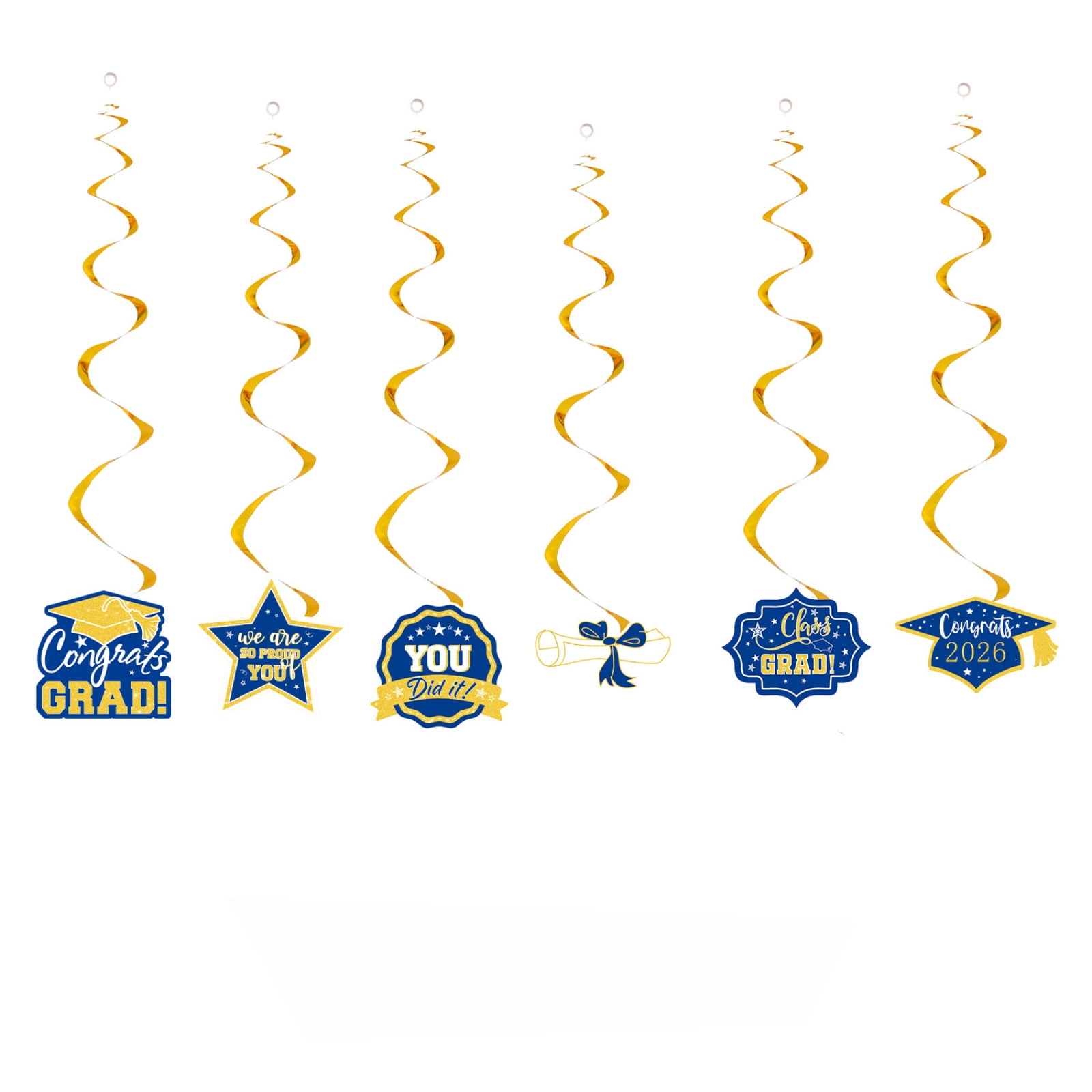 Graduation Decorations 2026 Gold Class of 2026 Plates and Napkins ...