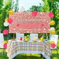 thumbnail image 1 of Graduation Decorations 2026 Graduation Decorations Class Of 2026 - Large Congrats Grad Banner Garland Photo Backdrop, 1 of 5