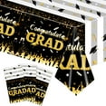 thumbnail image 1 of Graduation Decorations 2026 Graduation Tablecloth 54"x108" Class of 2026 Black Graduation Party Decorations Plastic Table Cloth Disposable Rectangle for Home,School,Party Supplies, 1 of 2