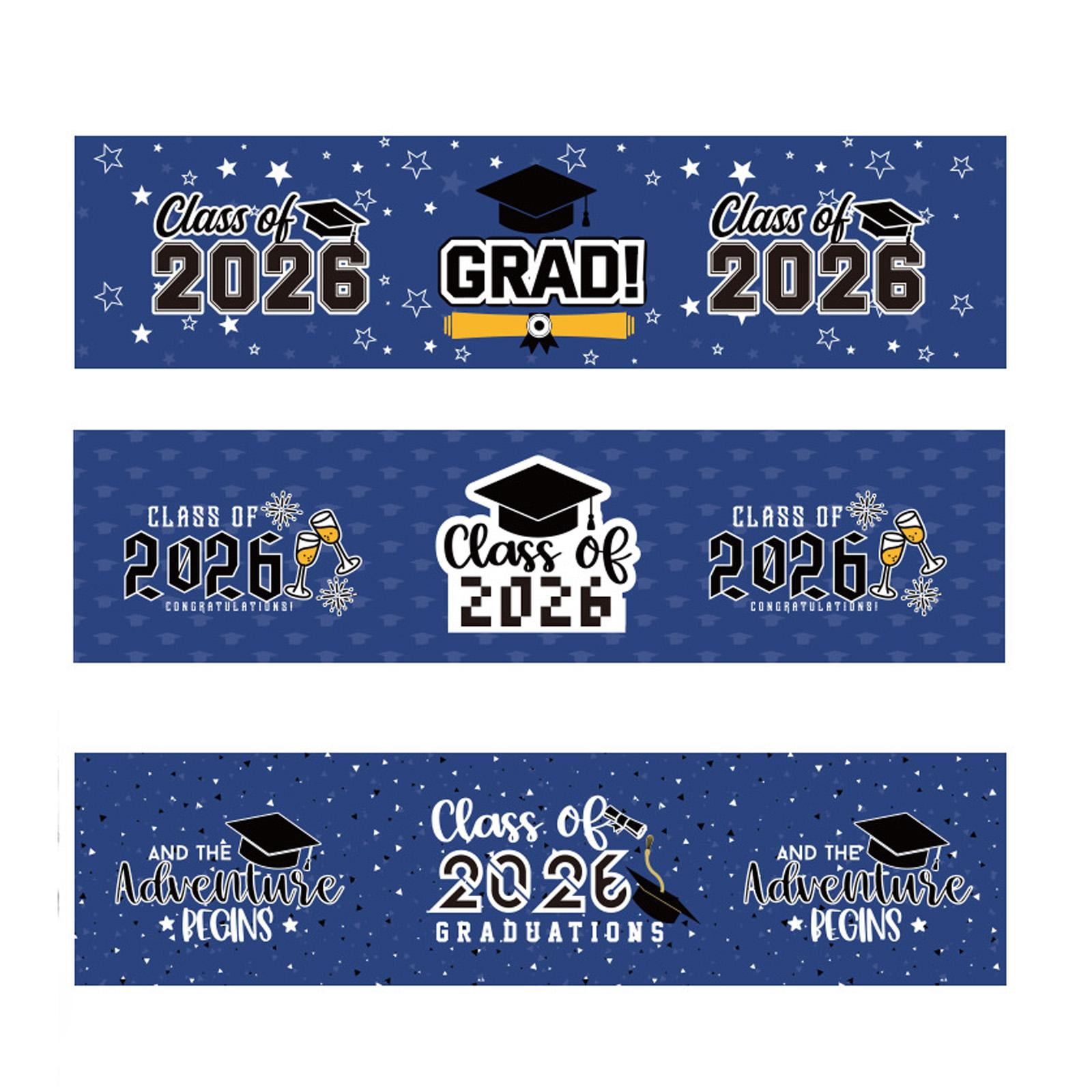 Grad Setup Store Graduation Decorations Classof2026, 2026 Graduation Decorations, Blue ...