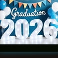 thumbnail image 1 of Graduation Decorations GRAD 2026 LED Light Up Letters Sign, Battery Operated Marquee Letter Lights for Class of 2026 Graduation Decorations, High School Senior & College Graduation Party Decor, 1 of 7