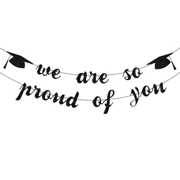 Graduation Decorative Letter Flags Class Reunion Decoration