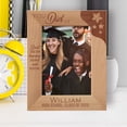 thumbnail image 1 of Graduation Don't Ever Stop Learning Dreaming And Achieving Personalized Wooden Frame 5" x 7" Brown (Vertical), 1 of 1