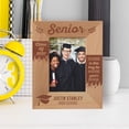 thumbnail image 1 of Graduation Education Is The Key To Unlocking Your Potential Personalized Wooden Frame 3 1/2" x 5" Brown (Vertical), 1 of 1