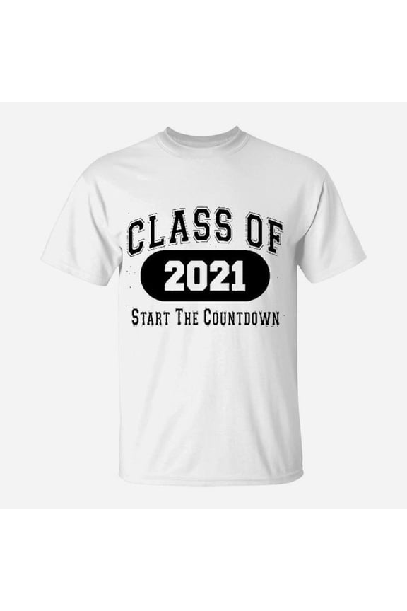Graduation For Senior Class Of 2021 Countdown TShirt