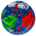 thumbnail image 1 of Graduation 'Fun Grad' Large Paper Plates (8ct), 1 of 1
