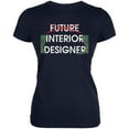 thumbnail image 1 of Graduation - Future Interior Designer Juniors Soft T Shirt Navy LG, 1 of 1