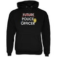 thumbnail image 1 of Graduation - Future Police Officer Mens Hoodie Black SM, 1 of 1