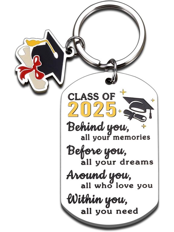 Graduation Gift 2025 Graduation Class Graduation Keychain College Middle School High School Graduation Gift 5th Grade Graduation Gift for Girls Graduation Gift for Boys Graduation Souvenir Gift