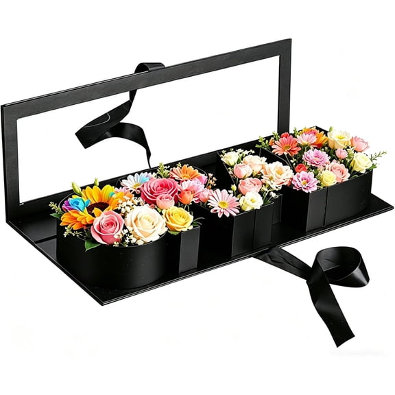 Graduation Gift Box 2026,GRAD Letter Shaped Fillable Cardboard Box for Graduation Gifts,DIY Graduation Gift Ideas Boxes,Perfect Graduation Decor for College Grads (Black)