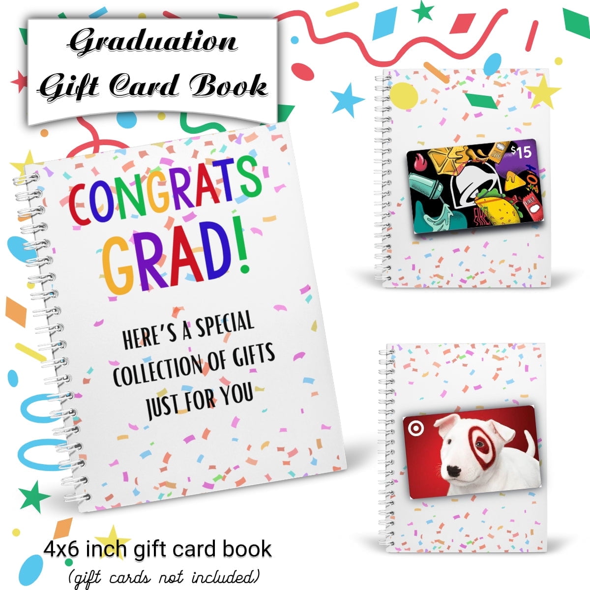 Congrat's Grad: Graduation Gift Card Book