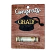 thumbnail image 1 of Graduation Gift Wooden Money Clip with Card Slot, Personalized Wallet for Holding Congratulations Notes, Party Favor Decor, 1 of 2