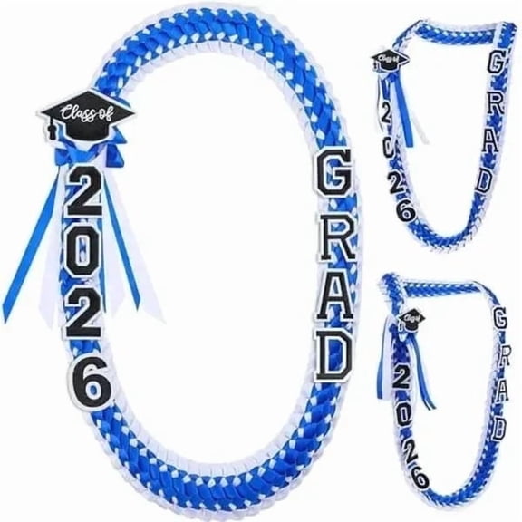 Graduation Gift Wreath Ribbon Set, Handmade Colorful Honor Cord and Chest Flower for Ceremony with Bag, Decorative Tassels for Bachelor’s Degree Award formal Attire