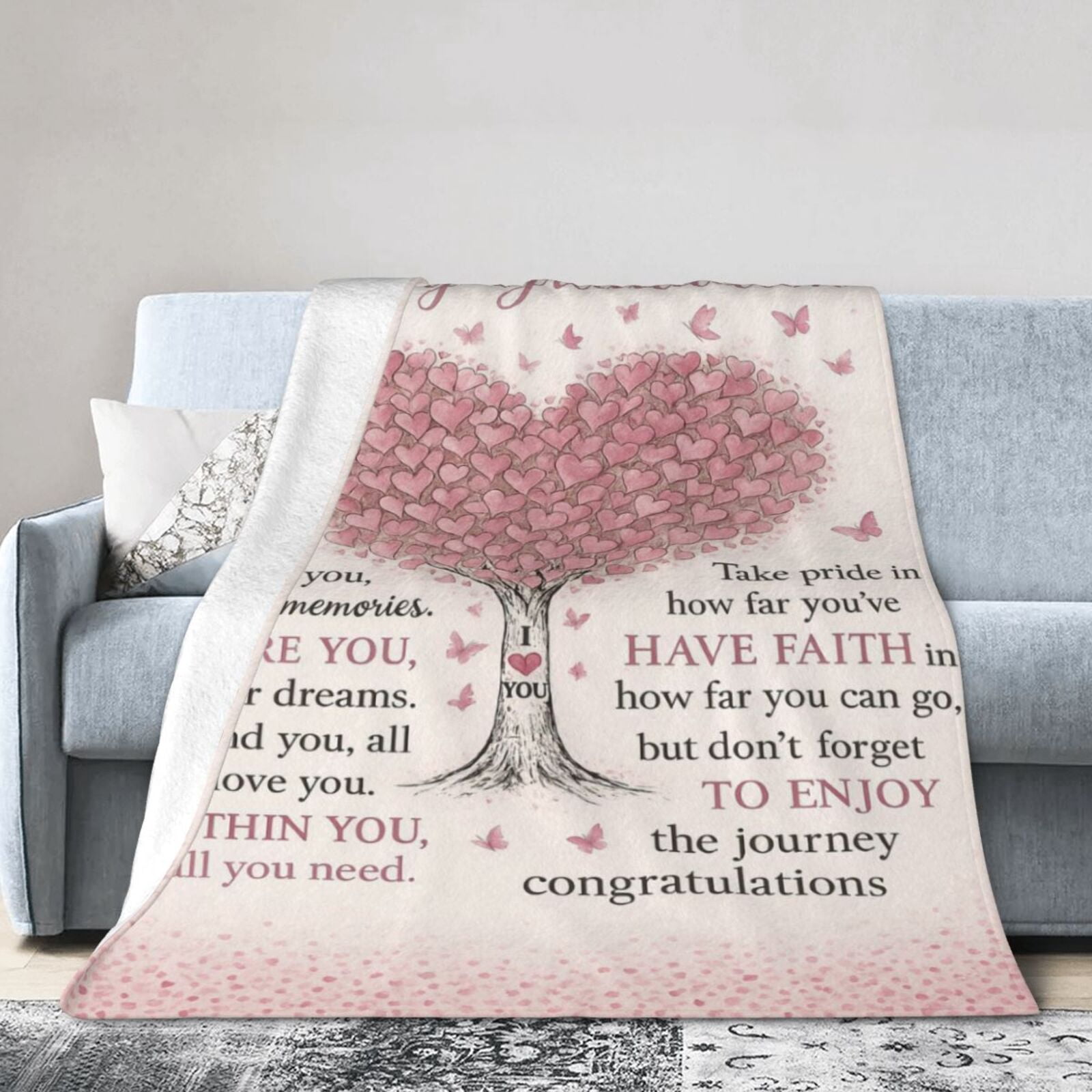 Jetec 2025 Graduation Acrylic Gift - Motivational Decor With Diploma & Floral Design For Her/Him - View #2