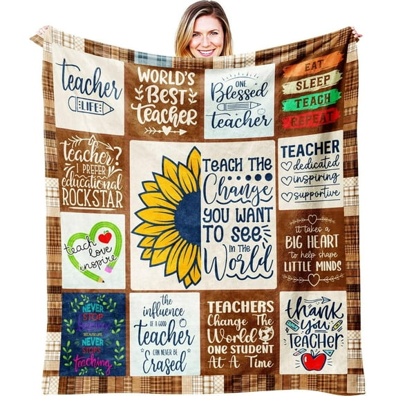 Graduation Gifts Blanket - 2024 Graduation Gifts for Her Him - Graduation Decorations Class of 2024 Throw 50" X 60" - Graduation Party Supplies Favors - High School College Graduation Gifts