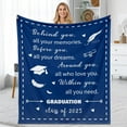 thumbnail image 1 of Graduation Gifts Blanket 50x60, Class of 2025 Blanket for Her, 2025 College High School Graduation Gifts for Women Men Senior 2025 Gifts Blanket 2025 Graduation Decorations Blankets and Throws, 1 of 6