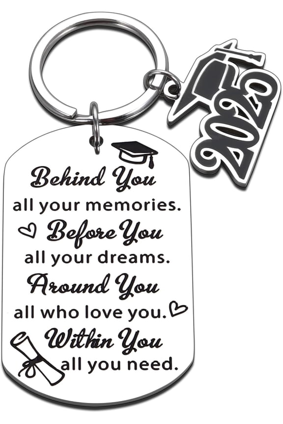 Graduation Gifts for Her Him Class of 2025 Girls Graduation Keychain Boys College Graduation Gift Girls 8th Grade Graduation Gift Senior Student Teacher Key