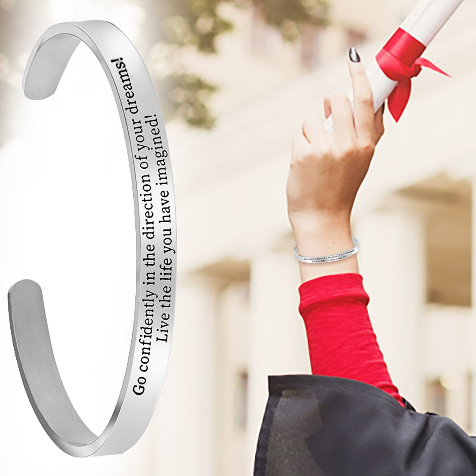 Graduation Gifts For Her Him 2025 Inspirational Graduation Bracelets