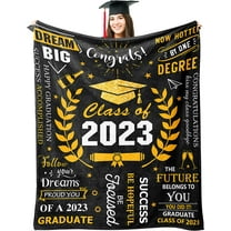 Graduation Gifts, Graduation Gifts for Her, Graduation Gifts for Him, Cool Graduation Gifts, 2023 Graduation College Gifts, Graduation Decorations, Throw Blanket 50" x 60"