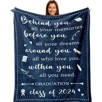 Graduation Gifts - Graduation Gifts for Her 2024 - Graduation Gifts for Him 2024-2024 Graduation Gifts - PHD Graduation Gifts - College/Masters Degree Graduation Gifts for Her - Blanket 60X50in