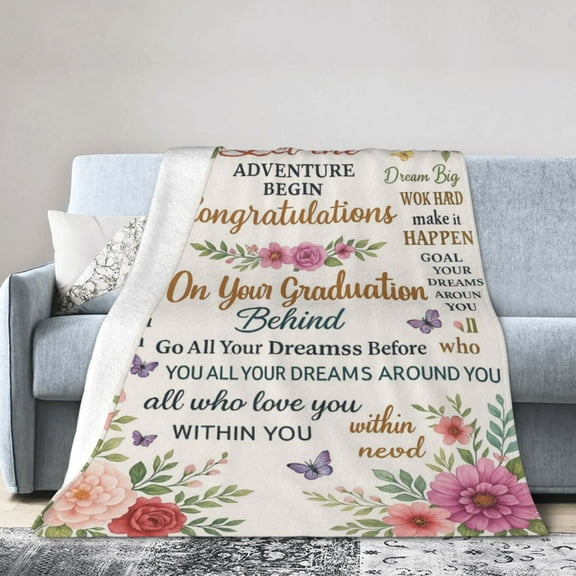 Graduation Gifts, Graduation Gifts for Her 2025, Graduation Decorations Class of 2025, College Masters Degree Graduation Gifts for Women Blanket Throw, PHD Graduation Gifts 2025 50x40