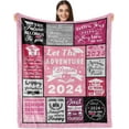 thumbnail image 1 of Graduation Gifts, Graduation Gifts for Her, College Graduation Gifts for Her, 2024 Graduation Gifts, PHD Graduation Gifts - College/Masters Degree Graduation Gifts for Her - Blanket 60X50in, 1 of 5