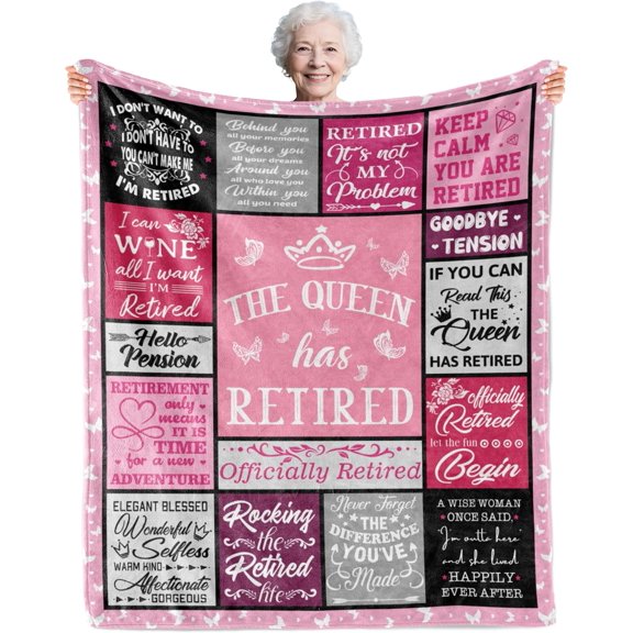 Graduation Gifts, Graduation Gifts for Her, College Graduation Gifts for Her, 2025 Graduation Gifts for Women, PHD/Masters Degree Graduation Gifts for Her Blanket 60X50in