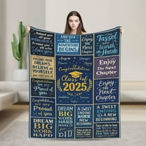 Graduation Gifts, Graduation Gifts for Her, Graduation Gifts for Him, College Graduation Gifts for Women Men, Class of 2025 Graduation Gift Blanket , High School Masters Grad 50x40