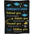 thumbnail image 1 of Graduation Gifts Granduation Blanket for Class of 2023 Blankets Gift for Boy Girl Daughter Granddaughter Grandson Niece 50 * 60 in, 1 of 6