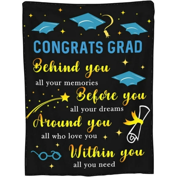 Graduation Gifts Granduation Blanket for Class of 2023 Blankets Gift for Boy Girl Daughter Granddaughter Grandson Niece 50 * 60 in