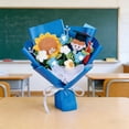 thumbnail image 1 of Graduation Gifts, Handmade Knitted Flower Bouquet Sunflower with Plush Bear Class of 2026 Graduation Gifts for Her Him Grad Celebration Ceremony Gifts (Blue), 1 of 5