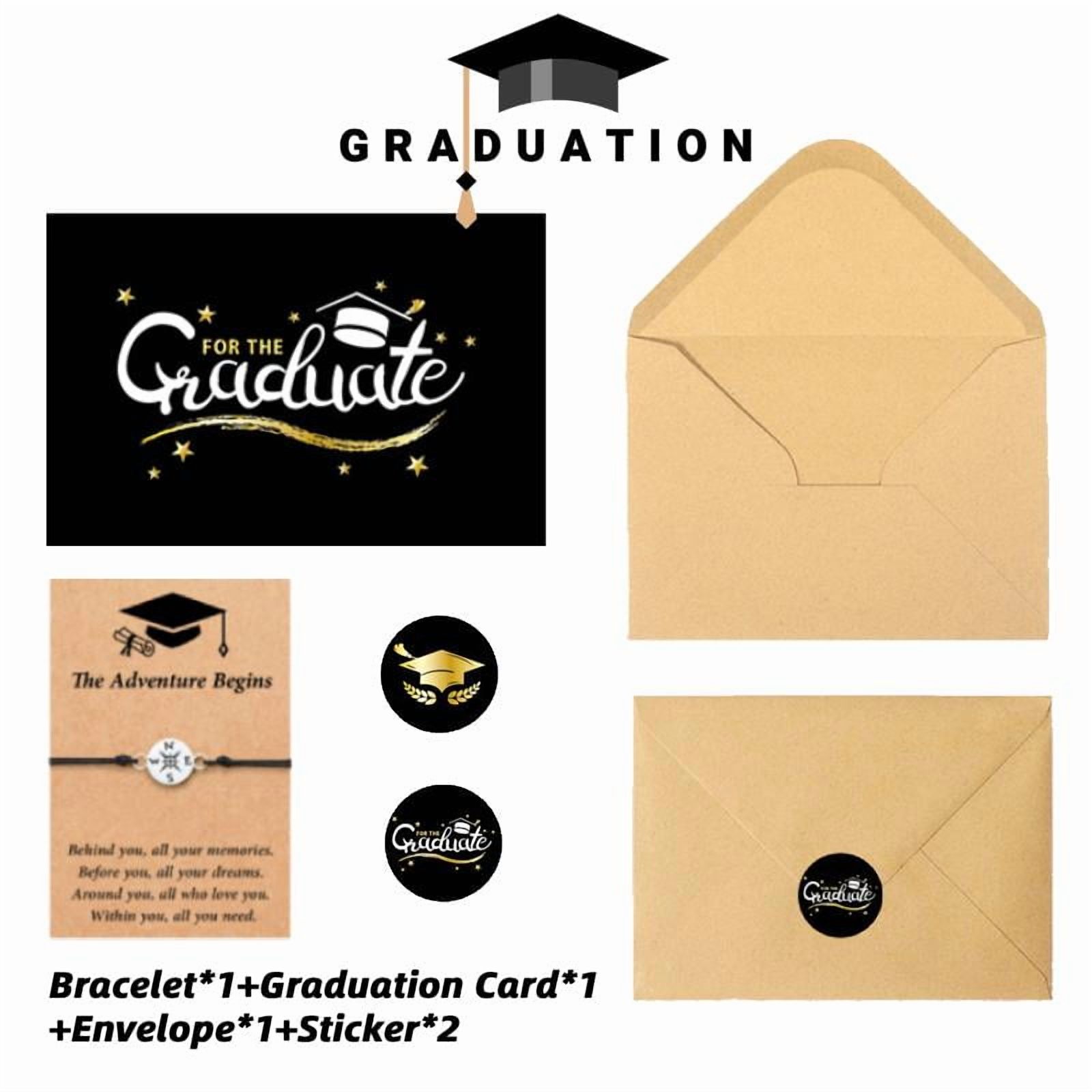 Graduation Gifts for Her Him Kindergarten Class of 2025 Cool High School  College Graduation Gift 5th 8th Grade Teen Girl Boy Bracelet Women Jewelry Cards  Middle School Nurse Senior Daughter Student -