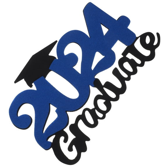 Graduation Gifts Party Backdrop Photoshoot Props Booth Supplies Signage Decorate Handheld Non-woven