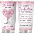 thumbnail image 1 of Graduation Gifts Tumbler 1PC, Graduation Gifts for Her 2024, College/High School Graduation Gifts for Women, Graduation Decorations Class of 2024 Gift, Masters/PHD Degree Graduation Gift Cup 20oz, 1 of 6