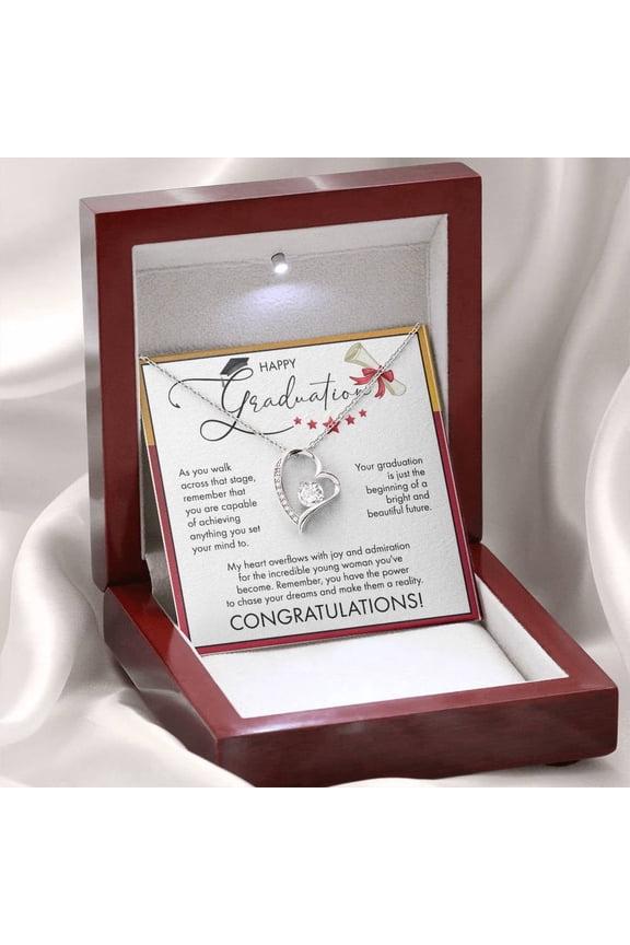 Graduation Gifts for Her Class of 2026 College High School Graduation Necklace Gifts for Daughter