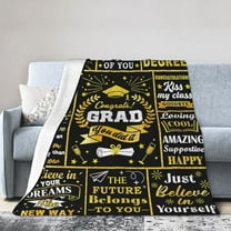 Graduation Gifts for Her Graduation Gifts Blanket, Cozy Warm Graduation Throw Blankets for Graduates, Senior , High College 50x40
