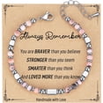 thumbnail image 1 of Graduation Gifts for Her Teen Girls - Tiny Gemstone Bracelets Teenage Teen Girl Gifts Trendy Stuff with Always Remember Inspirational Card, 1 of 7