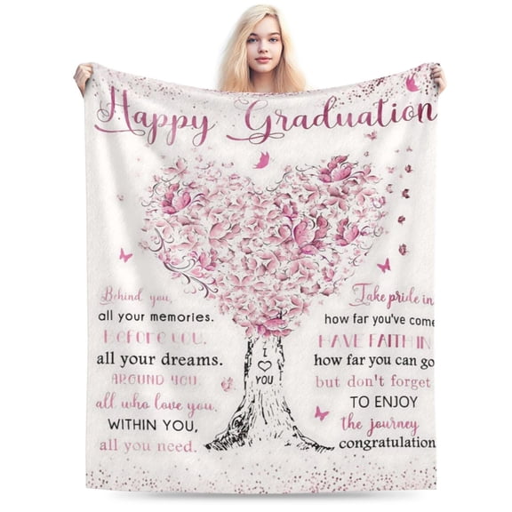 Graduation Gifts for Women, Graduation Gifts for Her Blanket 50x40
