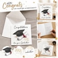 thumbnail image 1 of Graduation Greeting Cards, 2026 Graduation Cards, Congratulations Cards with Envelopes, Blank Cards and Envelopes, 10 Pack 5X5 Inch Watercolor Style Square Cards for 2026, 1 of 6