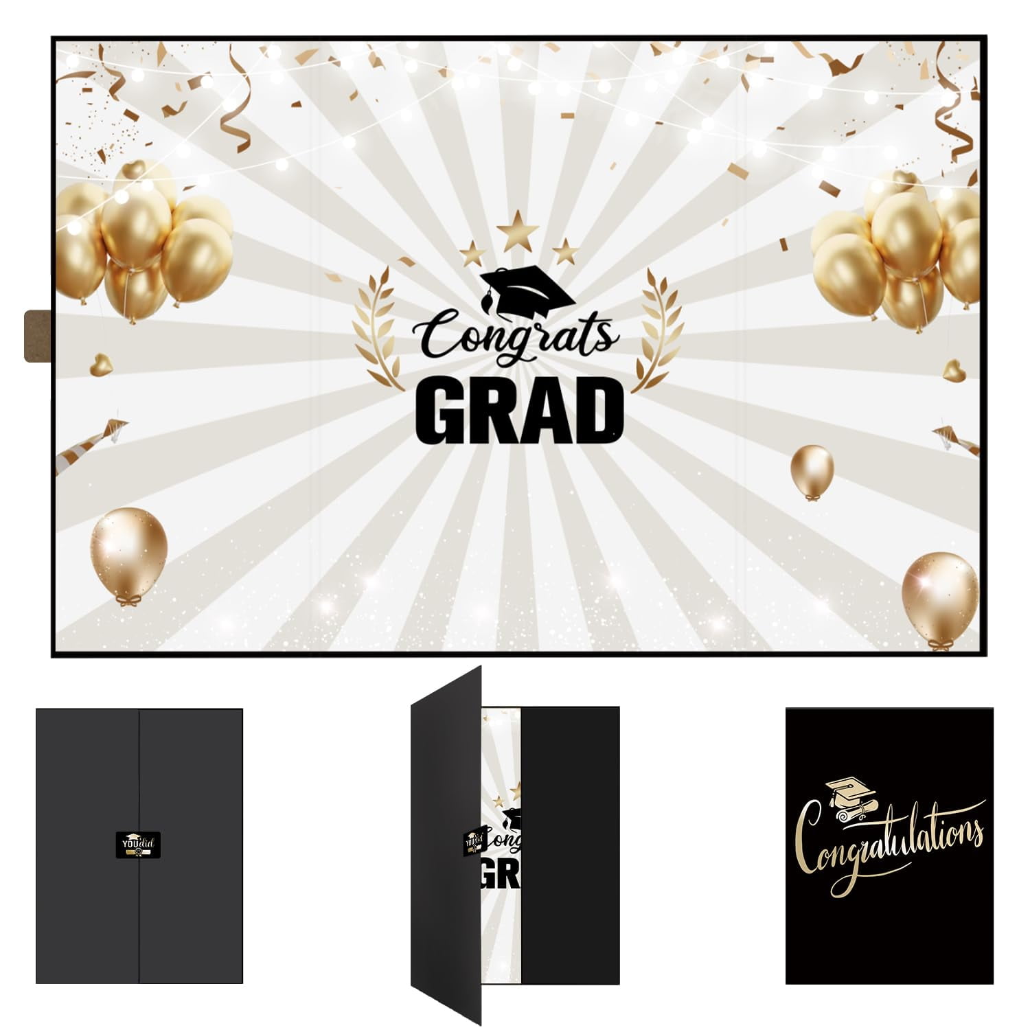 Graduation Guest Book, Graduation Signature Board, Guest for College ...