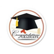 Graduation Hat Edible Icing Image Cake Topper, by CakeSupplyShop