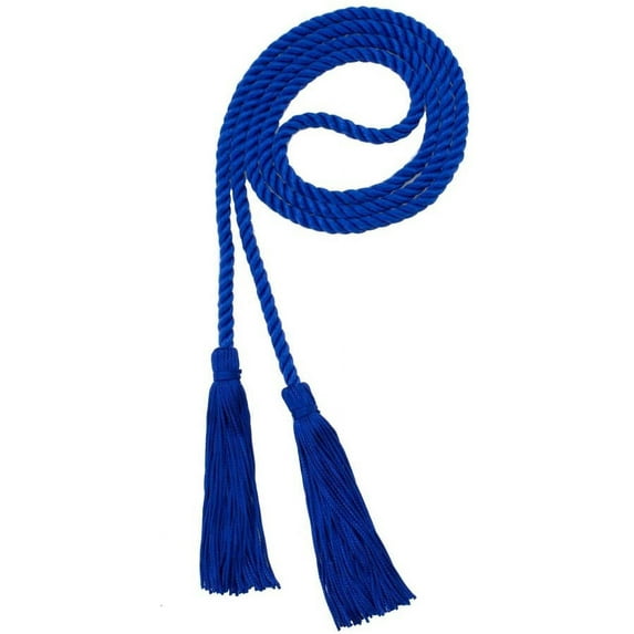 Graduation Honor Cord ROYAL - TASSEL DEPOT BRAND - MADE IN USA