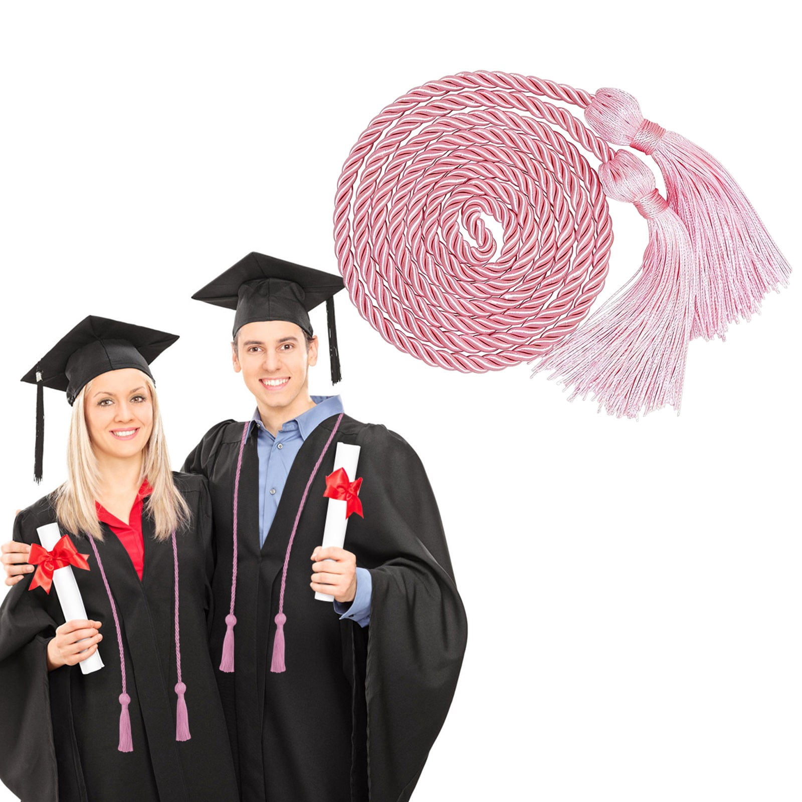 Graduation Honor Cords with Tassels - 68 Inch Braided Cords Bulk ...